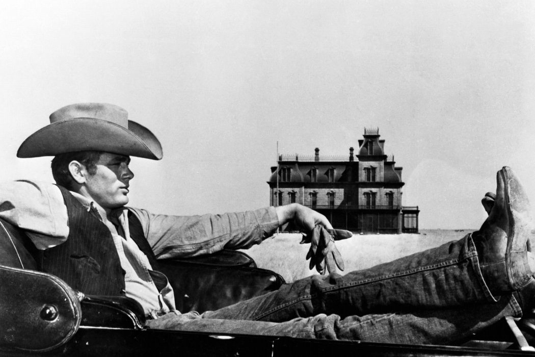 James Dean de cowboy sexy en 'Gigante'