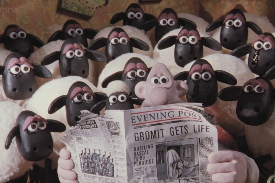 'Wallace y Gromit: Un esquilado apurado'