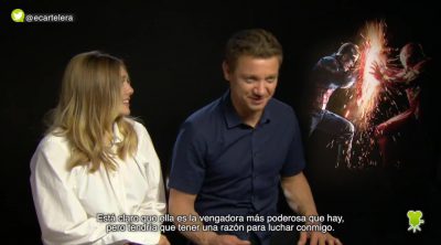 Jeremy Renner ('Capitán América: Civil War'): "Bruja Escarlata es la vengadora más poderosa que hay"