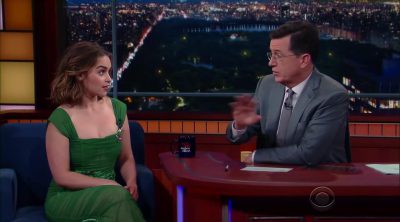 Entrevista Emilia Clarke ('Juego de Tronos') en The Late Show