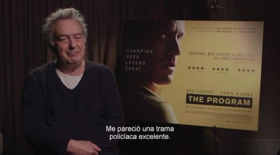 Stephen Frears ('The Program'): "No quería hacer una película biográfica, sino policíaca"