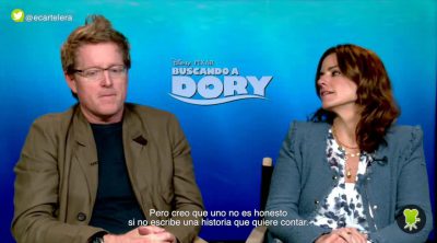 Lindsey Collins ('Buscando a Dory'): "El olvido de Dory es su fortaleza"