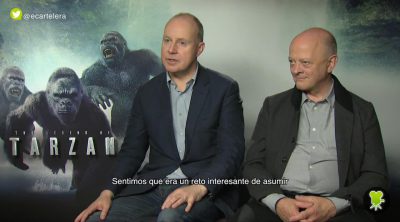 David Yates y David Barron: "Nunca quisimos causar polémica con 'La leyenda de Tarzán'"