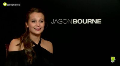 Alicia Vikander: "No veía la posibilidad de trabajar en inglés o fuera de mi país"