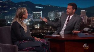 Kaley Cuoco habla de la renovación de 'The Big Bang Theory' en el programa de Jimmy Kimmel