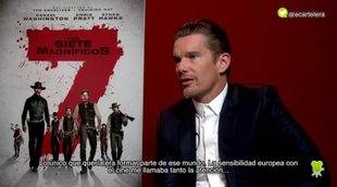 Ethan Hawke ('Los Siete Magníficos): "Los western se definen por la época en la que se hicieron"