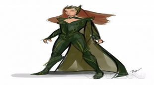 Concept art Mera 'La Liga de la Justicia'