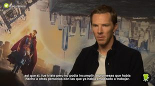 Benedict Cumberbatch: "Tanta fe en mí como 'Doctor Strange' fue una gran motivación"