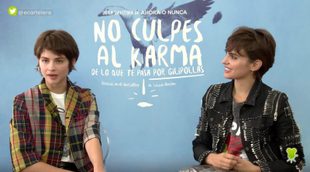 Verónica Echegui: "'No culpes al karma de lo que te pasa por gilipollas' irradia buen karma, buena honda"