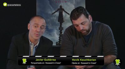 Javier Gutiérrez ('Assassin's Creed'): "El director ha querido hacer algo propio, no la adaptación de un videojuego"