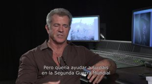 Mel Gibson ('Hasta el último hombre'): "Es sobre alguien que se va al peor lugar del mundo sin armas"