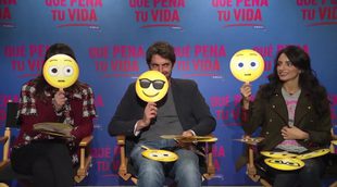 'Qué pena tu vida': Entrevista emojis