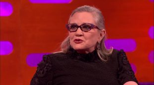 Carrie Fisher habla sobre su romance con Harrison Ford en 'The Graham Norton Show'