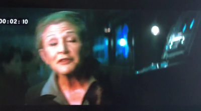 Escena eliminada de Carrie Fisher en 'Star Wars: El despertar de la fuerza'