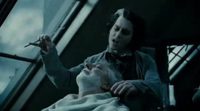 'Sweeney Todd' - Johnny Depp y Alan Rickman en la barbería