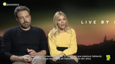 "Sad" Affleck vuelve durante su entrevista por 'Vivir de noche'