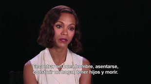 'Vivir de noche' - Entrevista a Zoe Saldana