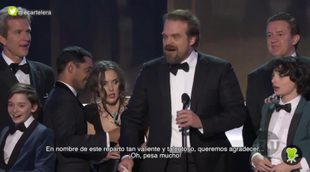 El discurso de David Harbour de 'Stranger Things' en los SAG Awards 2017, traducido