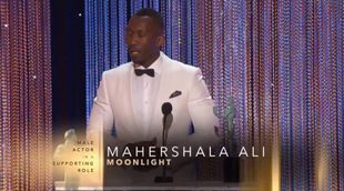 El emotivo discurso de Mahershala Ali en los SAG Awards 2017