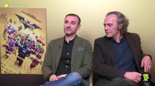 'Batman: La LEGO Película': Entrevista con Claudio Serrano y José Coronado