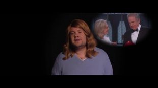 James Corden imita la audición de Emma Stone en 'La La Land' con una oda a los Oscar 2017