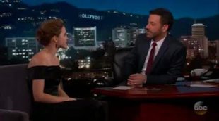 Emma Watson admite en el programa de Jimmy Kimmel haber sido una pringada