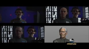 Cómo se crearon Leia y Tarkin en 'Rogue One: Una historia de Star Wars'.