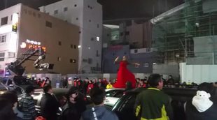 Escena de rodaje de 'Black Panther' en Busan