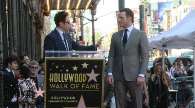 Chris Pratt recibe una estrella en el Paseo de la fama de Hollywood