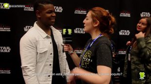 John Boyega: "Veréis mucho a Finn en 'Los últimos Jedi'"