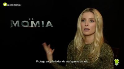 Annabelle Wallis: "'La Momia' es una oportunidad para crear a una heroína clásica de aventuras"