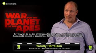 Woody Harrelson: "'La guerra del planeta de los simios' es un reflejo de la actualidad"