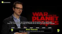 Matt Reeves ('La guerra del planeta de los simios'): "Los simios somos nosotros"