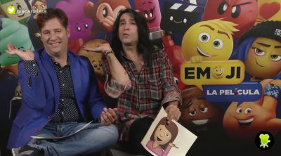 Los protagonistas de 'Emoji: La película' se enfrentan al emoji challenge