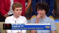 El reparto de 'It' en Good Morning America