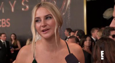 Shailene Woodley en la alfombra roja de los Emmy 2017