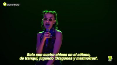 El rap de Millie Bobby Brown, subtitulado