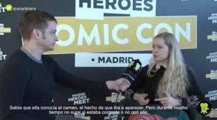 Ingvild Deila ('Rogue One'): "Me sentí muy aliviada cuando Carrie Fisher aprobó el cameo"