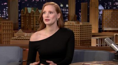 Jessica Chastain en el show de Jimmy Fallon "recibí rechazo por el apoyo a las víctimas"