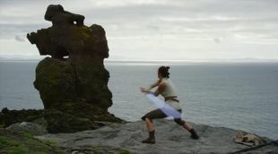 'Star Wars: Los últimos Jedi' - Entrenamiento con sables láser