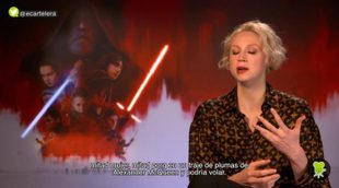 'Star Wars': Gwendoline Christie y sus locas ideas para la nueva trilogía