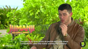 Nick Jonas: "No tenía sentido jugar con una película tan querida como 'Jumanji'"