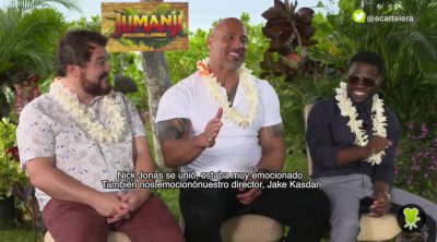 Jack Black: "'Jumanji: Bienvenidos a la Jungla' tiene un guion explosivo"