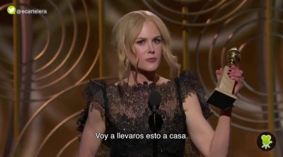 Discurso Nicole Kidman en los Globos de Oro 2018