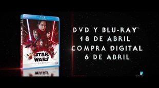 Tráiler del lanzamiento en DVD y alta definición de 'Star Wars: Los últimos Jedi'