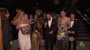 Jimmy Kimmel y los invitados a los Oscar dan una sorpresa a espectadores de un cine