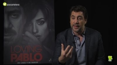 Javier Bardem ('Loving Pablo'): "Hay películas y series que han hecho glamuroso el universo Pablo Escobar"