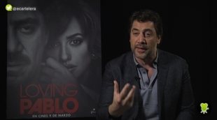 Javier Bardem ('Loving Pablo'): "Hay películas y series que han hecho glamuroso el universo Pablo Escobar"