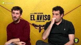 Daniel Calparsoro y Raúl Arévalo ('El aviso') "Es una adaptación de un thriller norteamericano"