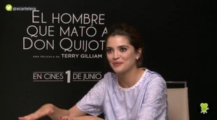 Joana Ribeiro ('El hombre que mató a Don Quijote'): "Terry Gilliam es como un niño, tiene una imaginación muy fuerte"